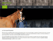 Tablet Screenshot of clubsportifequestra.com